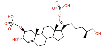 (25R)-Cholest-5-en-2b,3a,21,26-tetrol 2,21-disulfate